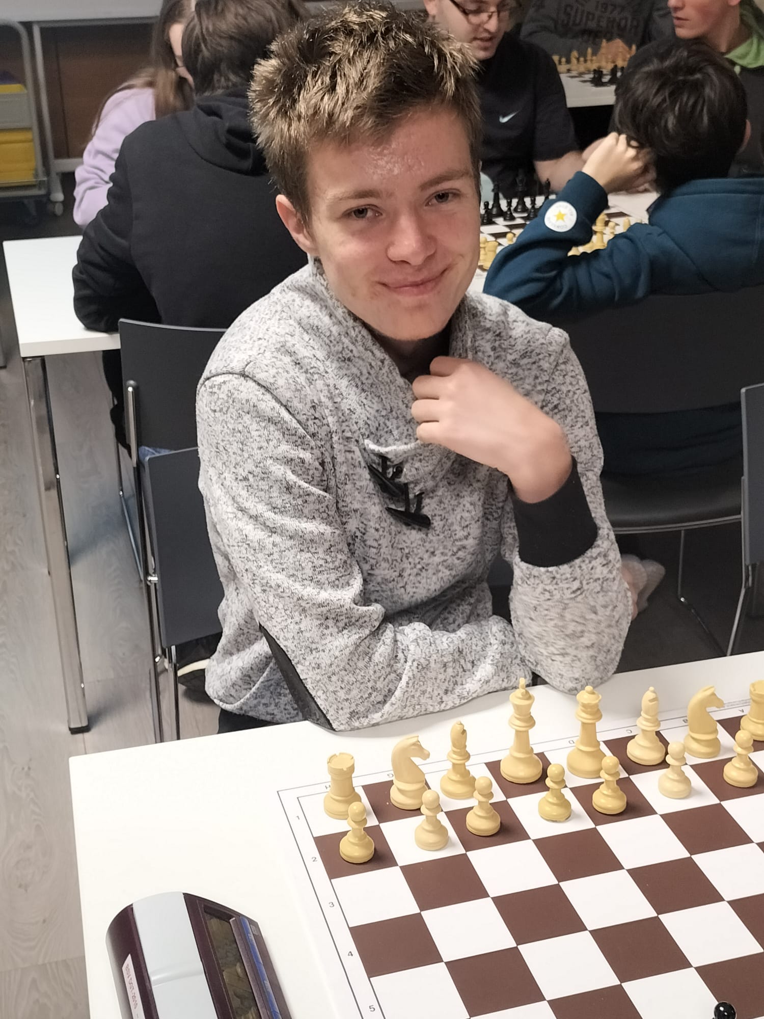 David Weiß - Badisches Jugendopen U25 - Quelle: Badische Schachjugend